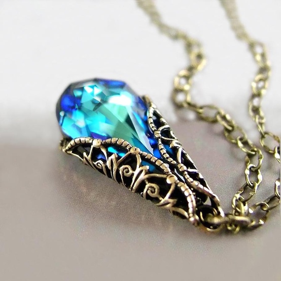 Photo:  Aqua Blue Necklace